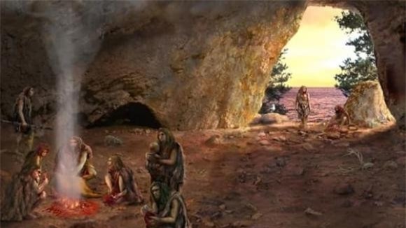 đốt lửa trong hang động 0 người xưa, người cổ đại, sử dụng lửa trong hang, đốt lửa trong hang động