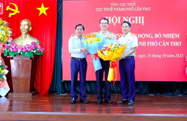 Ông Phan Tiến Lân giữ chức Cục trưởng Cục Thuế Cần Thơ