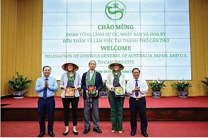 Cần Thơ mở rộng hợp tác đa lĩnh vực với Úc, Nhật Bản và Mỹ