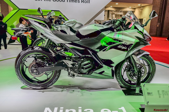 Chi tiết môtô điện Kawasaki Ninja e-1 2024, giá hơn 180 triệu đồng