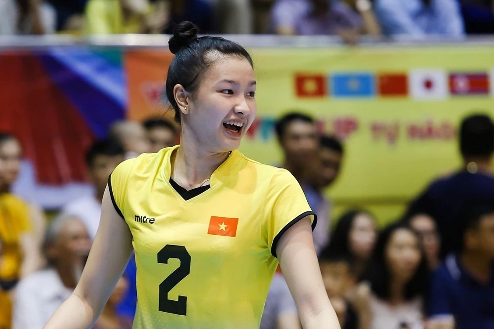 Hoa khôi bóng chuyền VTV Cup năm 2018 Đặng Kim Thanh sẽ tham gia thi đấu tại Đắk Nông. 