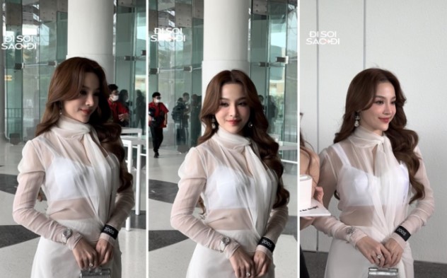 Nhan sắc Huyền Baby giữa dàn sao khủng sự kiện “Đạp gió”: Cam thường vẫn đẹp từng milimet