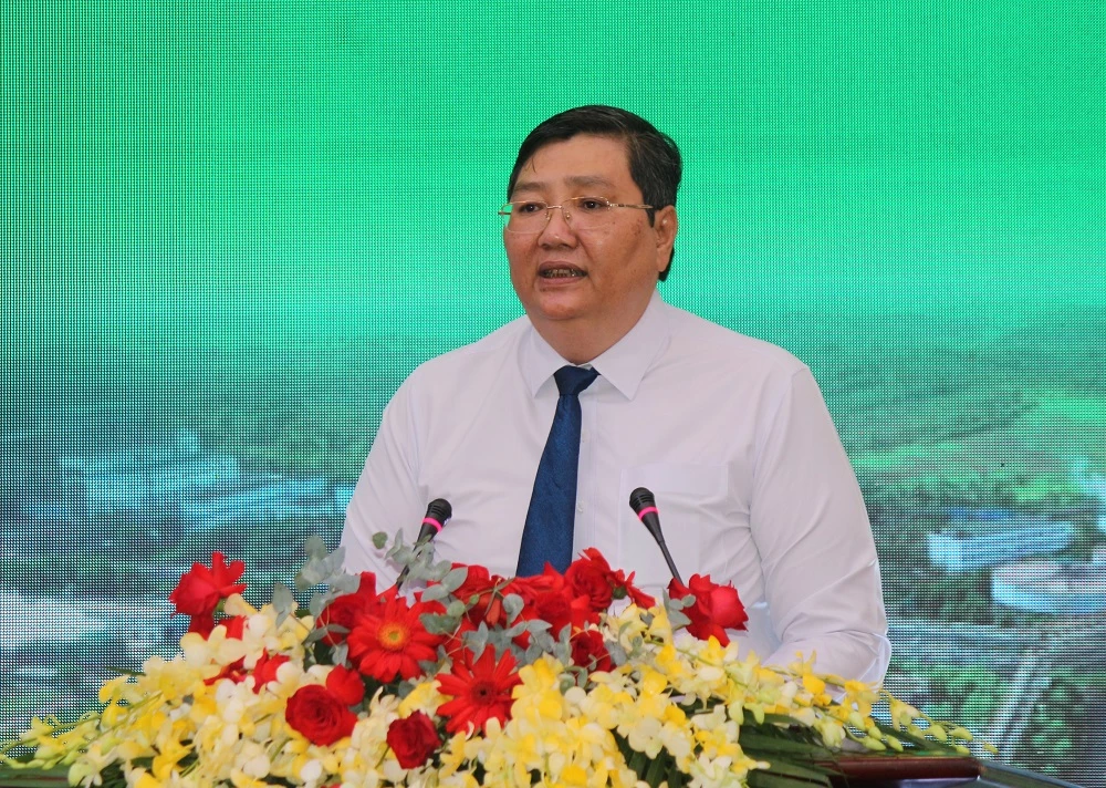 Ông Lê Văn Chiến – Phó Chủ tịch UBND tỉnh Đắk Nông, chia sẻ tại hội nghị.