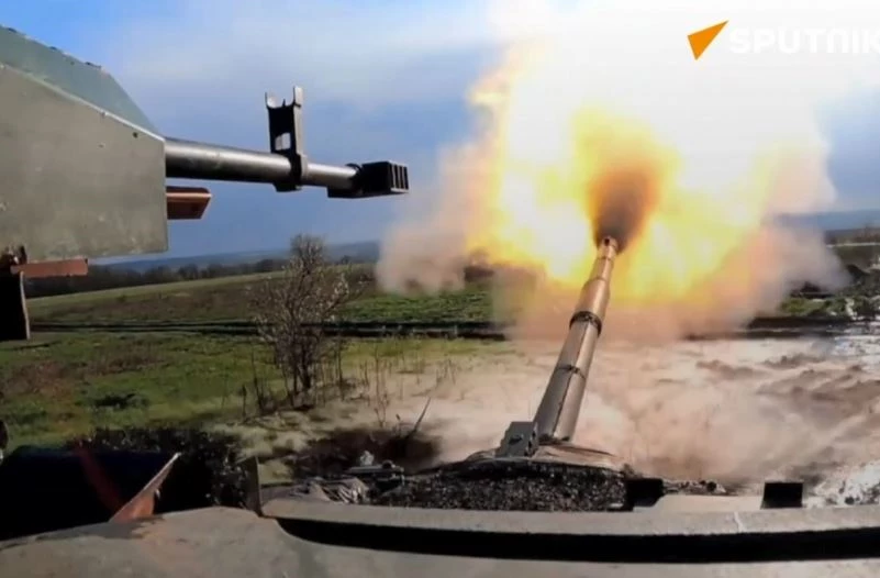 Hỏa lực xe tăng T-90 của Nga. Ảnh: Sputnik.