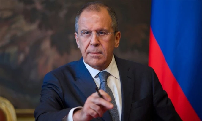 Ngoại trưởng Nga Sergei Lavrov cho biết, Nga vẫn duy trì liên lạc với Israel. Ảnh: AFP