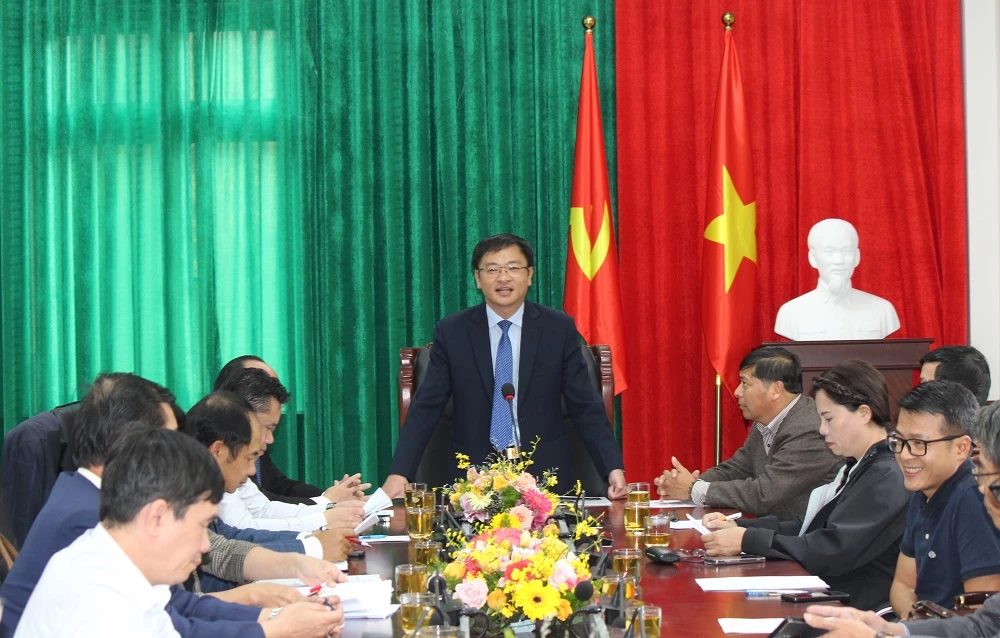 Ông Đặng Quang Tú – Chủ tịch UBND TP Đà Lạt, chia sẻ lại cảm xúc hồi hộp, hạnh phúc với báo chí. 
