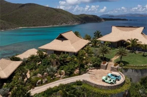 nhà đẹp, hòn đảo Moskito, Richard Branson