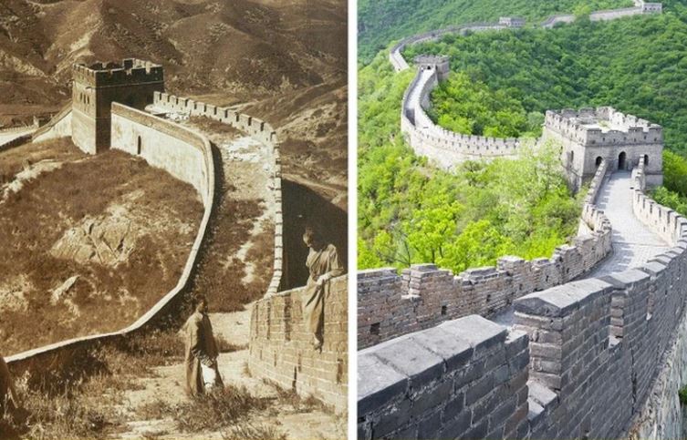 Ngỡ ngàng chùm ảnh "ngày ấy - bây giờ" chứng minh sức mạnh vô song của thời gian khiến thế giới thay đổi chóng mặt