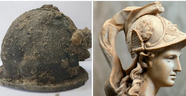 Các nhà khảo cổ khai quật được chiếc mũ bảo hiểm thời cổ đại tại Ý, nghi vấn của nữ thần Athena