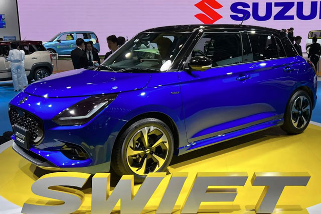 Ảnh thực tế Suzuki Swift 2024 bản gần hoàn thiện: Thêm nhiều công nghệ lần đầu xuất hiện, dễ cạnh tranh Mazda2