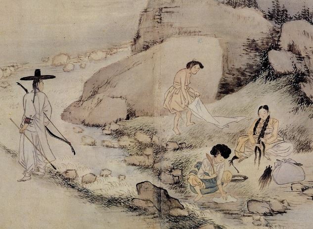 Phóng to 5 lần bức tranh 200 tuổi, dân mạng Hàn Quốc đỏ mặt: Người xưa phóng khoáng quá!