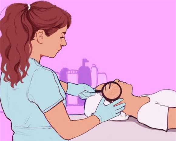 mụn trắng, mụn trắng ở gần mắt, sức khỏe 