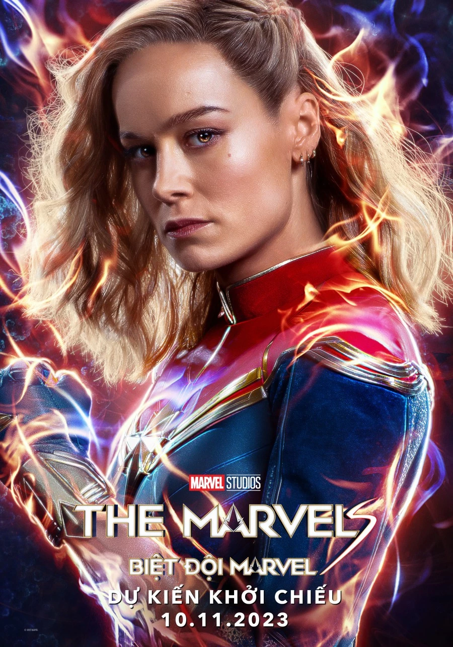 The Marvels có suất chiếu sớm từ 19g ngày 09.11 tại các rạp trên toàn quốc.