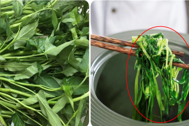 Người bán rau tiết lộ: Cách nhận biết rau muống sạch, rau muống bẩn vô cùng đơn giản tinh ý là nhận ra ngay