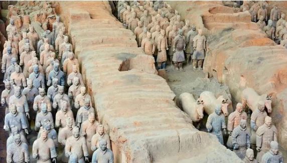 Phát hiện dấu tích cỗ xe cừu 2.000 năm tuổi gần 'đội quân đất nung' của hoàng đế Tần Thủy Hoàng