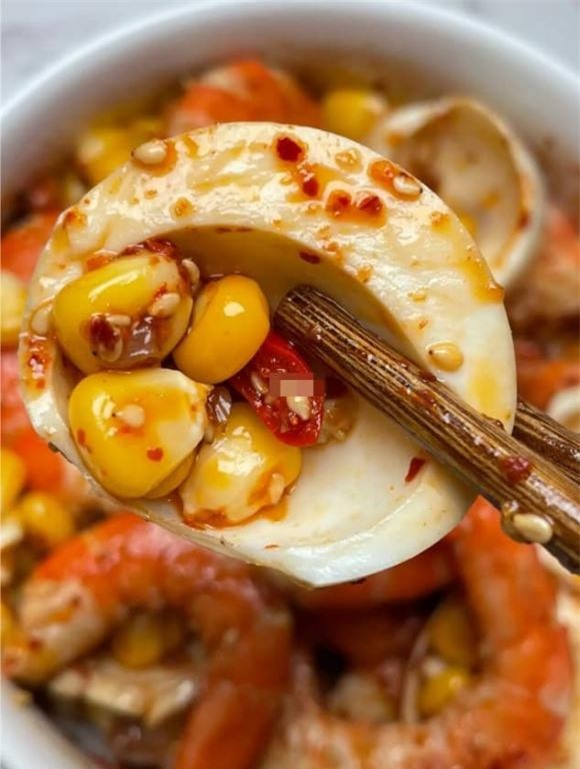 tôm luộc sốt chua cay 2 món ngon giảm cân, thực đơn giảm cân, tôm trộn