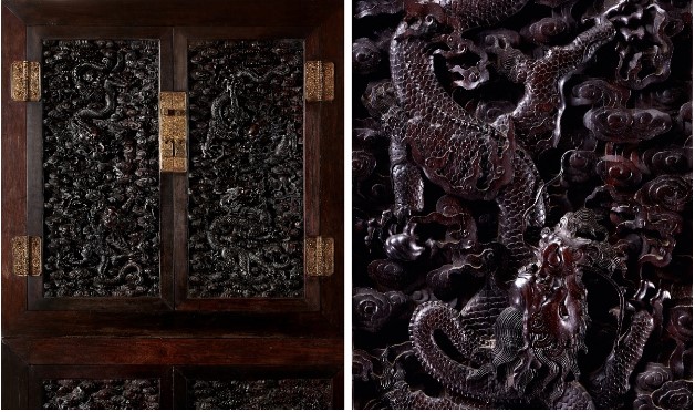 Chiếc tủ gỗ quý từ thời Khang Hy có giá 7 triệu USD, từng bị chia làm 3 phần sau khi lưu lạc