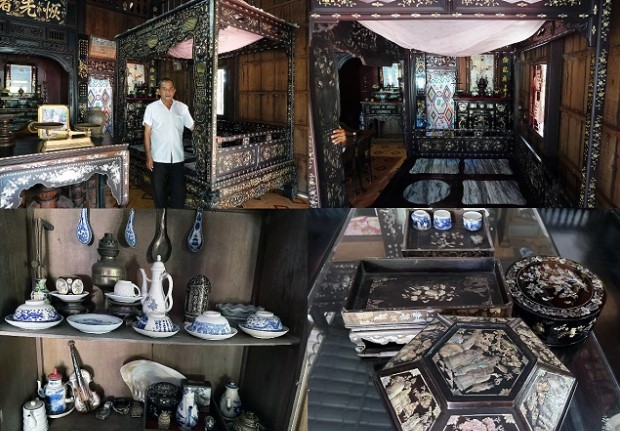 Căn nhà đặc biệt nhất miền Tây, bên trong toàn đồ cổ, có cả long sàng giá trị hàng trăm triệu