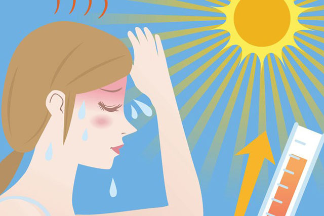 Say nắng, say nóng là gì, nguyên nhân triệu chứng và biện pháp khắc phục