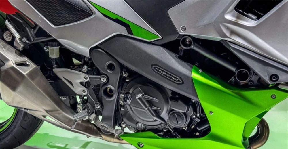 Kawasaki Ninja 7 Hybrid 2024 chính thức lộ diện - Ảnh 6.