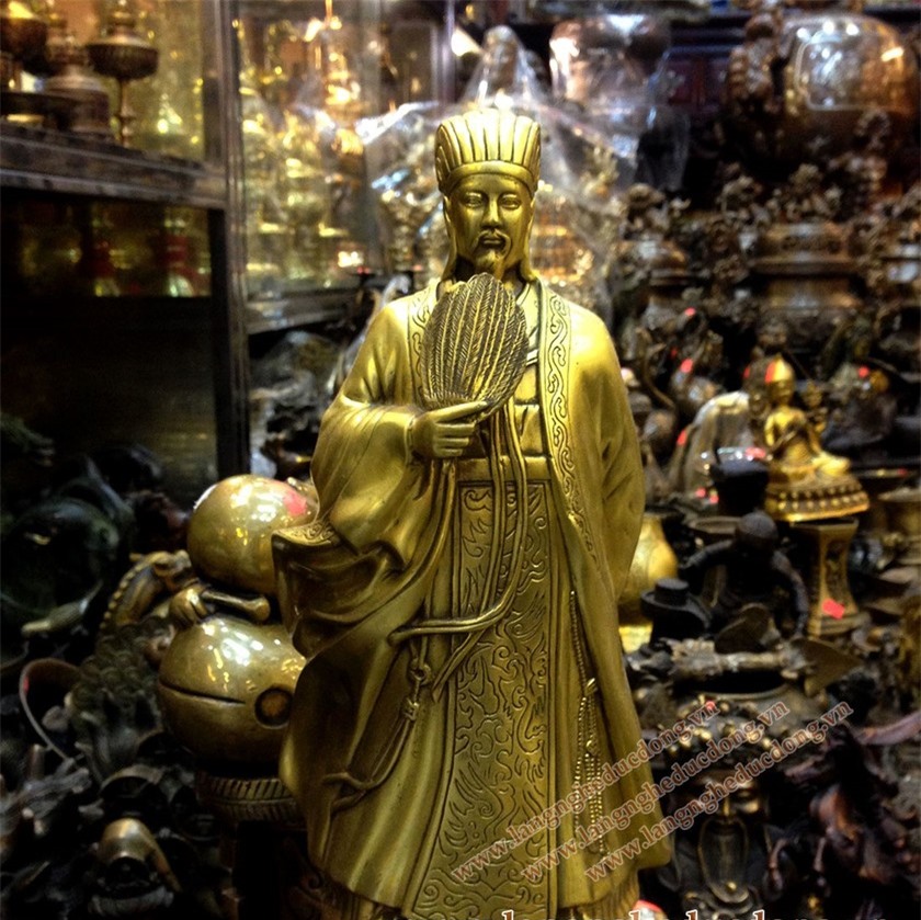 Tượng đồng Khổng Minh - Gia Cát Lượng Tượng đồng Khổng Minh - Gia Cát Lượng