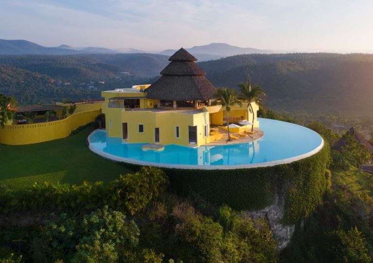 Chiêm ngưỡng lâu đài nổi đẹp như tranh vẽ tại Mexico