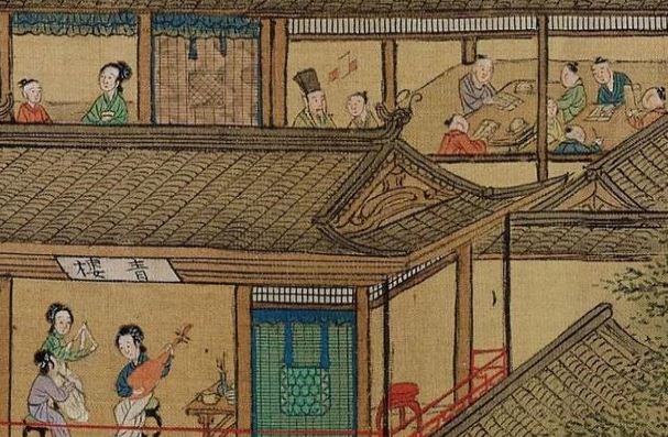 Phóng to 100 lần bức tranh cổ, cư dân mạng không tin vào mắt mình: Kỹ viện sao lại ở đây?