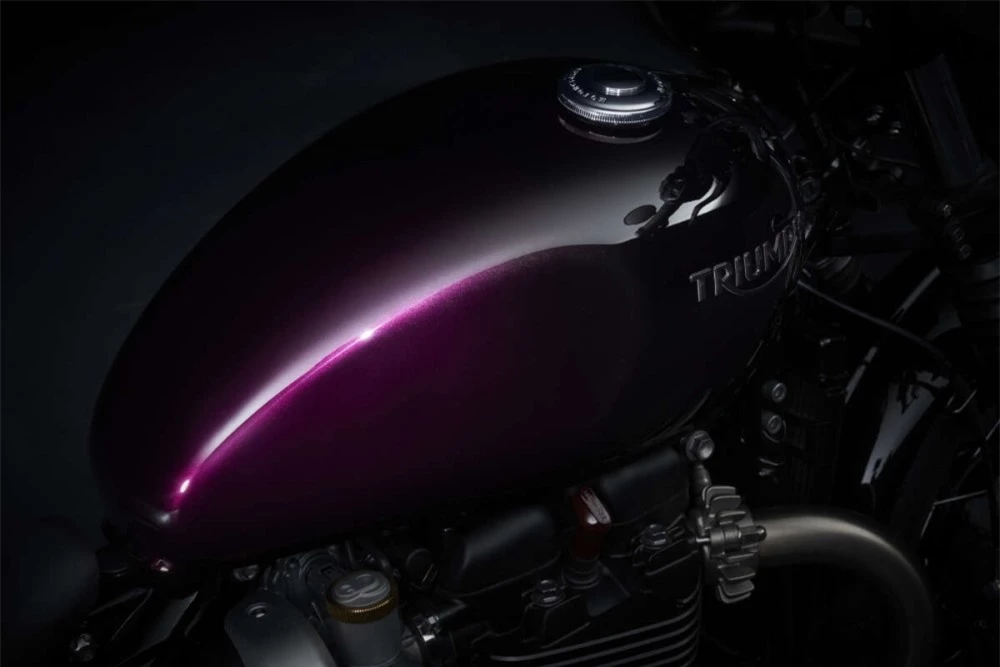 Mô tô hoài cổ Triumph Bonneville Stealth 2024 trình làng bản đặc biệt - Ảnh 5.