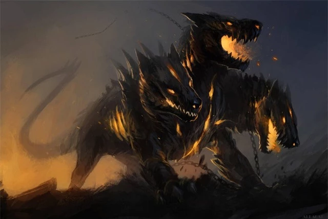 Những điều chưa biết về chó quỷ ba đầu, sinh vật huyền thoại canh giữ cổng địa ngục - Ảnh 3.