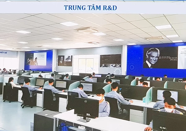 Trung tâm R&D của Công ty Tập đoàn công nghiệp Trường Hải - THACO Industries (Khu kinh tế mở Chu Lai - Quảng Nam).