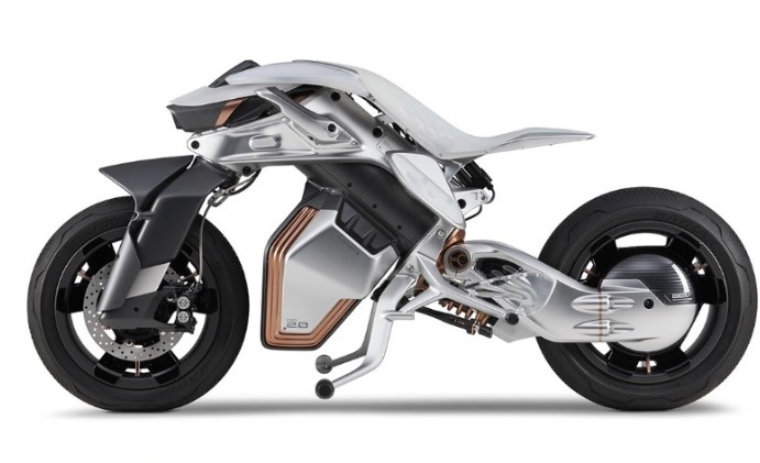 Cận cảnh Yamaha Motoroid 2 - Mẫu mô tô điện tự lái 