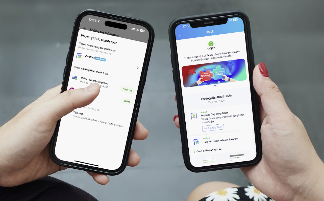 Đã có thể dùng ZaloPay thanh toán dịch vụ giao đồ ăn GoFood