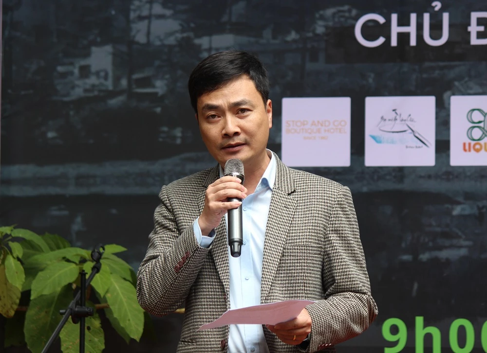 Ông Trần Quốc Khang – Phó trưởng Phòng VH&TT TP Đà Lạt, chia sẻ tại chương trình. 