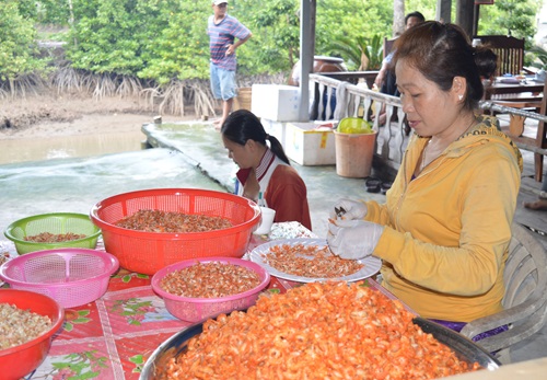 Nghề làm tôm khô, lễ vía Bà Thủy Long ở Cà Mau là di sản văn hóa phi vật thể quốc gia 