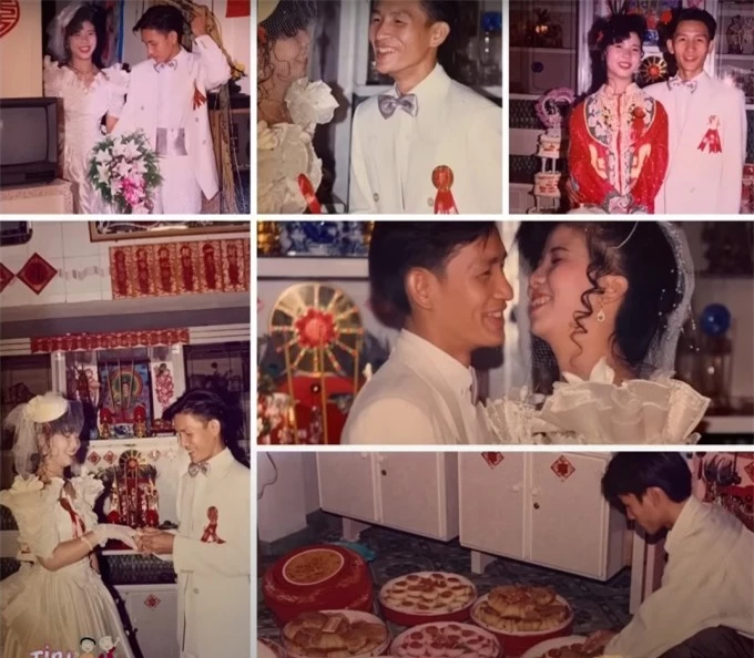 Đám cưới của ông bà năm 1994