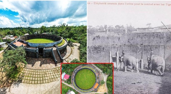Đấu trường voi-hổ độc nhất thế giới ở Việt Nam, nơi diễn ra những trận tử chiến ‘vô tiền khoáng hậu'