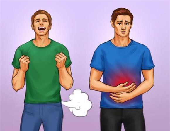 xì hơi, đánh rắm, tại sao xì hơi