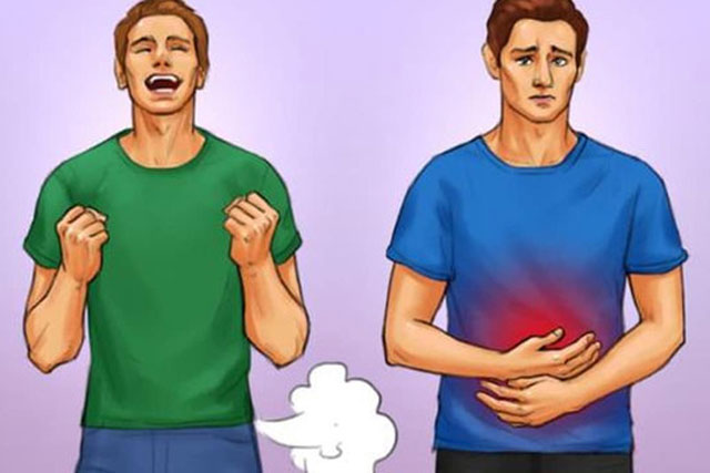 Tại sao mọi người xì hơi?