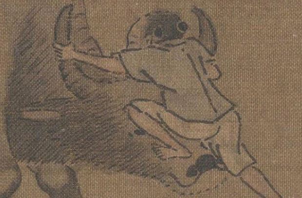 Phóng to 5 lần bức tranh cổ, dân mạng hoang mang vì 1 chi tiết: Chịu thôi, không hiểu nổi