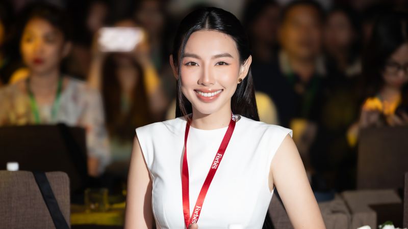 Hoa hậu Thuỳ Tiên tại Hội nghị Phụ nữ 2023: “Dẫn dắt thay đổi”