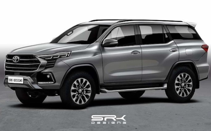 Toyota Fortuner thế hệ mới với động cơ hybrid chuẩn bị thách thức Ford Everest và Hyundai Santa Fe