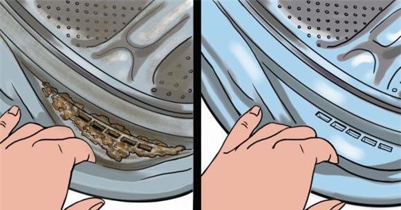 máy giặt, nấm mốc khỏi máy giặt, công nghệ 