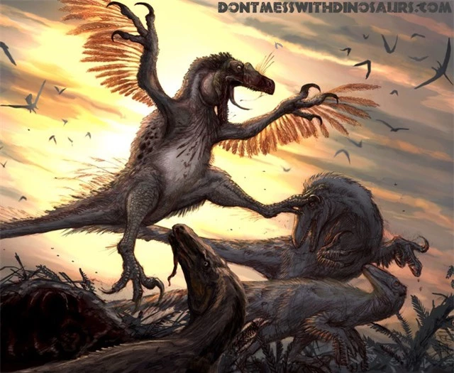 Tìm hiểu về Deinonychus: Loài khủng long sở hữu cú đá chết người - Ảnh 2.