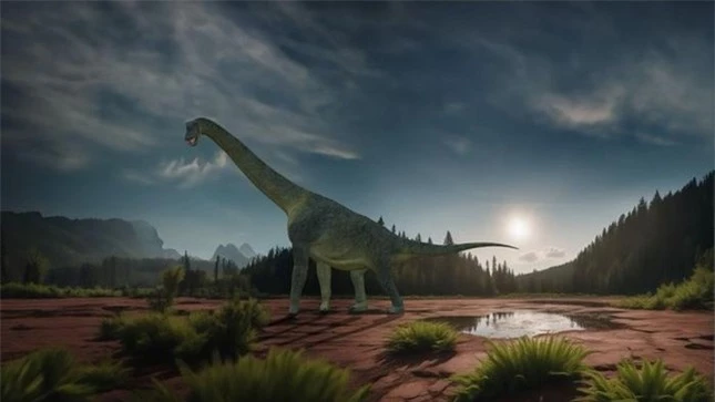 Tìm thấy hóa thạch khủng long cổ dài khổng lồ chưa từng thấy ảnh 1