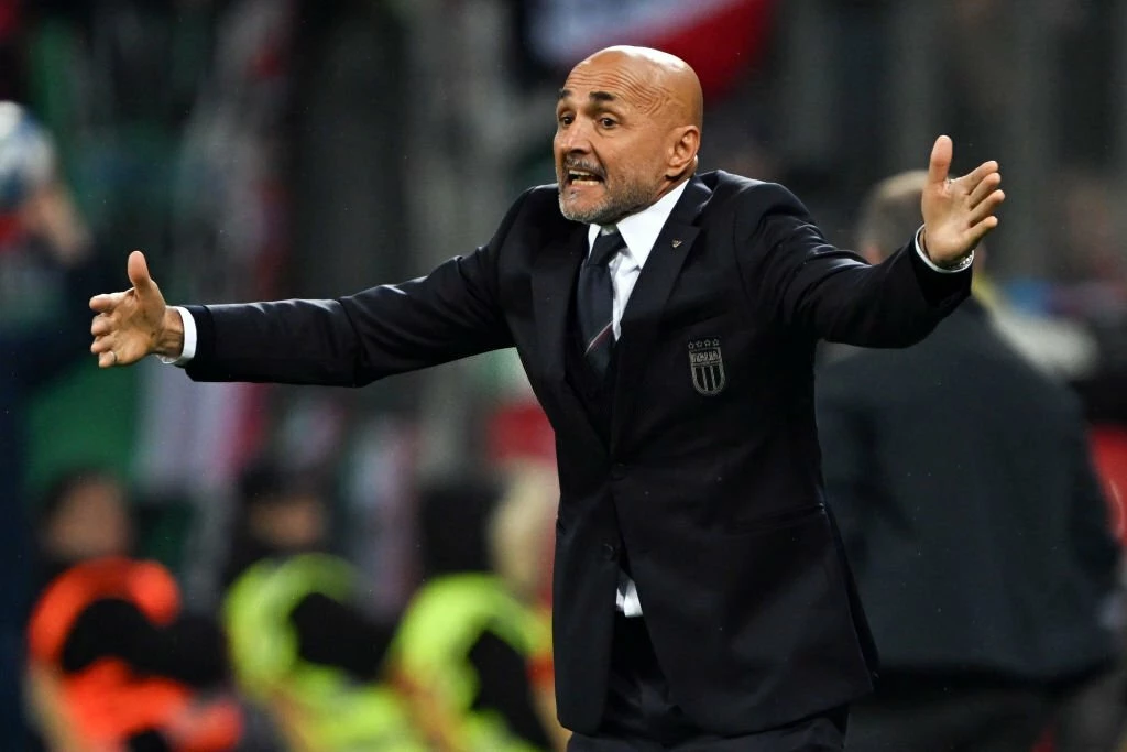 HLV Spalletti. Ảnh: Getty.