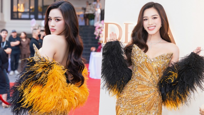 Hoa hậu Đỗ Hà cuốn hút với đầm hở vai, đọ sắc 'gái một con' Đỗ Mỹ Linh, Tú Anh