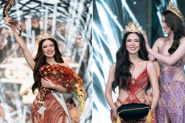 Nhan sắc nóng bỏng của người đẹp lai đăng quang Hoa hậu Hòa bình Phuket