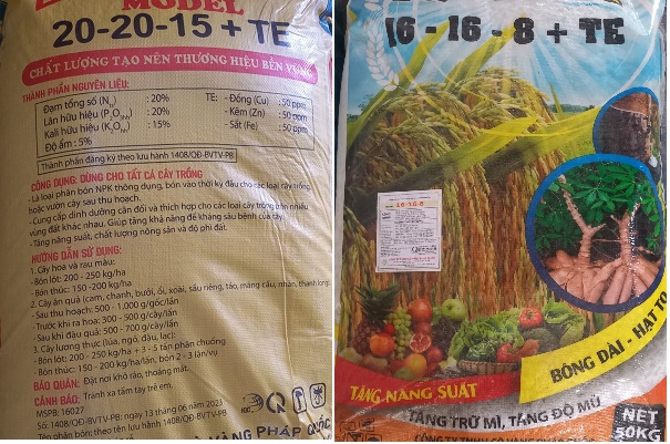 Phát hiện 10 tấn phân bón của Công ty Cò vàng Pháp Quốc không có quyết định lưu hành