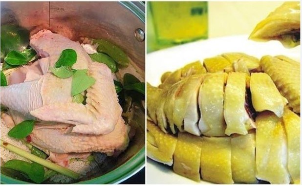 Luộc gà bỏ nước và muối chưa phải chuẩn nhất: Làm ngay cách này gà vàng ươm, đậm đà, ngọt thịt