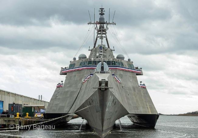 Tàu chiến ven bờ USS Savannah bội phần đáng sợ khi được tích hợp tên lửa SM-6